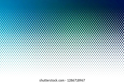 Light Blue, Green vector template with crystals, rectangles. Rectangles on abstract background with colorful gradient. Smart design for your business advert.