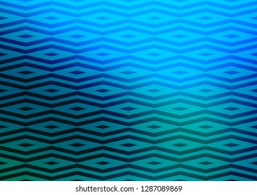 Light Blue, Green vector template with crystals, triangles. Abstract gradient illustration with triangles. Pattern can be used for websites.