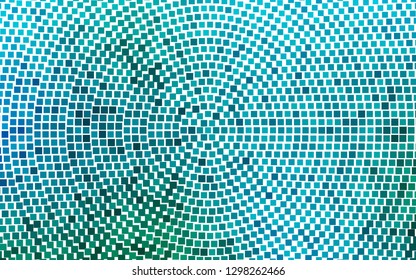 Light Blue, Green vector template with crystals, rectangles. Abstract gradient illustration with rectangles. Pattern can be used for websites.