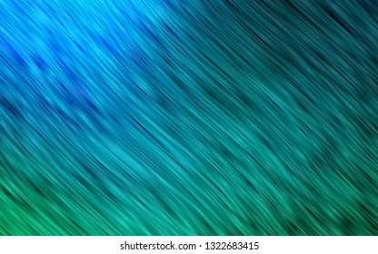 Light Blue, Green vector template with lines, ovals. A completely new color illustration in marble style. The template for cell phone backgrounds.
