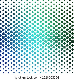 Light Blue, Green vector template with rectangles. Modern design with rectangles in abstract style. Best design for your ad, poster, banner.