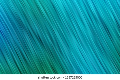Light Blue, Green vector template with lava shapes. Creative geometric illustration in marble style with gradient. A completely new template for your business design.