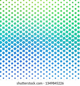 Light Blue, Green vector template with rectangles. Abstract gradient illustration with rectangles. Best design for your ad, poster, banner.