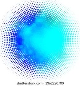 Light Blue, Green vector template with rectangles. Illustration with a set of gradient rectangles. Design for your business promotion.