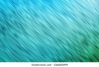 Light Blue, Green vector template with lava shapes. Shining crooked illustration in marble style. Marble style for your business design.