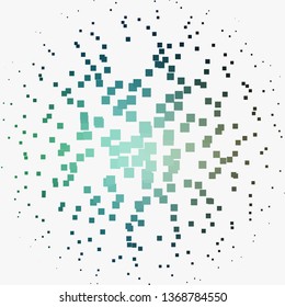 Light Blue, Green vector template with rectangles. Colorful illustration with gradient rectangles and squares. Design for your business promotion.