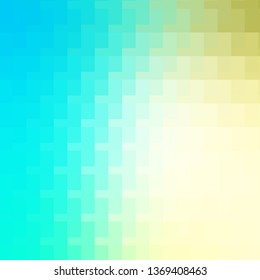 Light Blue, Green vector template with rectangles. Colorful illustration with gradient rectangles and squares. Modern template for your landing page.