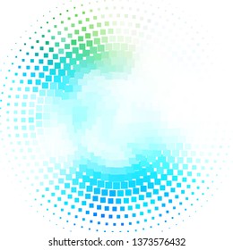 Light Blue, Green vector template with rectangles. New abstract illustration with rectangular shapes. Pattern for busines booklets, leaflets