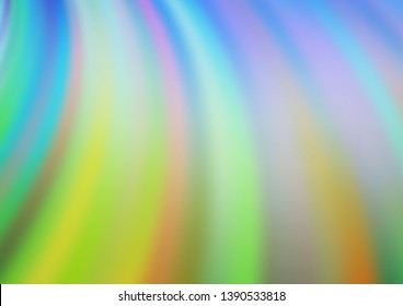 Light Blue, Green vector template with lava shapes. Creative geometric illustration in marble style with gradient. Pattern for your business design.