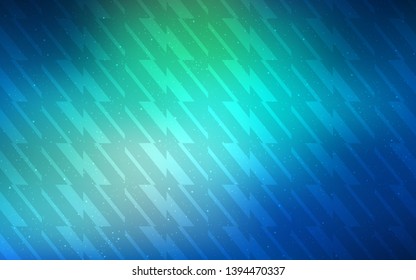 Light Blue, Green vector template with repeated sticks. Colorful shining illustration with lines on abstract template. Best design for your ad, poster, banner.