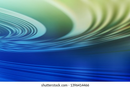 Light Blue, Green vector template with lines. Modern gradient abstract illustration with bandy lines. Abstract style for your business design.