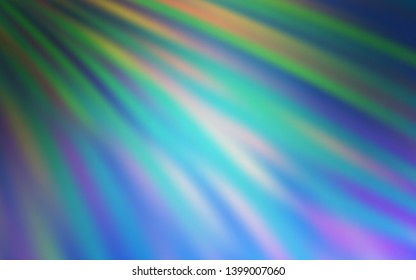 Light Blue, Green vector template with repeated sticks. Shining colored illustration with sharp stripes. Smart design for your business advert.