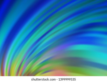 Light Blue, Green vector template with bubble shapes. A completely new color illustration in marble style. A completely new marble design for your business.
