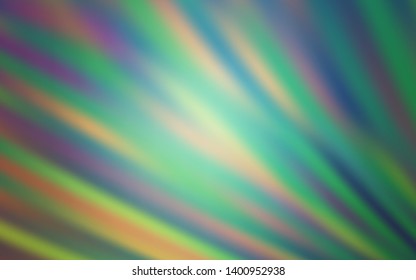 Light Blue, Green vector template with repeated sticks. Colorful shining illustration with lines on abstract template. Template for your beautiful backgrounds.
