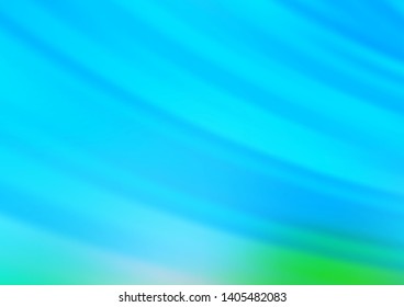 Light Blue, Green vector template with repeated sticks. Glitter abstract illustration with colored sticks. Pattern for business booklets, leaflets.