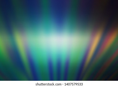 Light Blue, Green vector template with repeated sticks. Lines on blurred abstract background with gradient. Pattern for your busines websites.