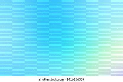Light Blue, Green vector template with repeated sticks. Blurred decorative design in simple style with lines. Template for your beautiful backgrounds.