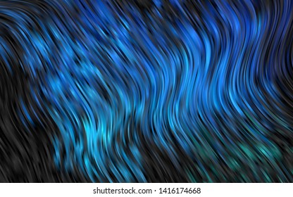 Light Blue, Green vector template with lava shapes. Creative geometric illustration in marble style with gradient. Marble design for your web site.