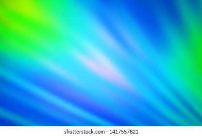 Light Blue, Green vector template with repeated sticks. Blurred decorative design in simple style with lines. Template for your beautiful backgrounds.