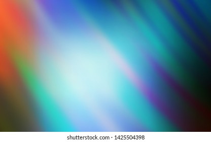 Light Blue, Green vector template with repeated sticks. Colorful shining illustration with lines on abstract template. Pattern for ads, posters, banners.