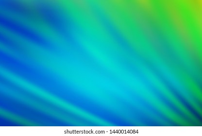 Light Blue, Green vector template with repeated sticks. Shining colored illustration with sharp stripes. Pattern for your busines websites.