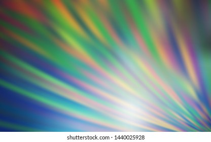 Light Blue, Green vector template with repeated sticks. Blurred decorative design in simple style with lines. Best design for your ad, poster, banner.