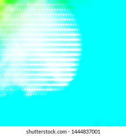 Light Blue, Green vector template with circles. Illustration with set of shining colorful abstract spheres. Design for posters, banners.