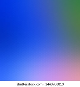 Light Blue, Green vector template with rectangles. Illustration with a set of gradient rectangles. Template for cellphones.