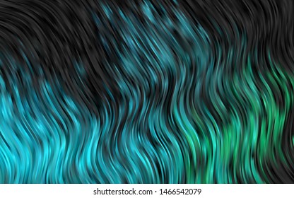 Light Blue, Green vector template with bubble shapes. Geometric illustration in marble style with gradient.  The elegant pattern for brand book.
