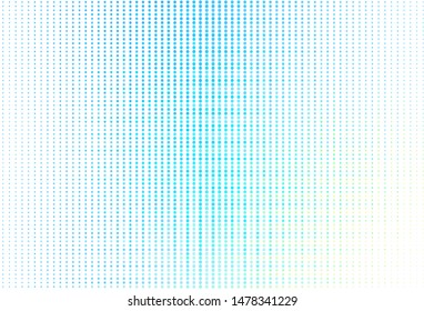 Light Blue, Green vector template with circles. Illustration with set of shining colorful abstract circles. Design for your business advert.