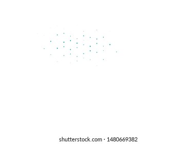 Light Blue, Green vector template with circles. Blurred decorative design in abstract style with bubbles. Design for poster, banner of websites.
