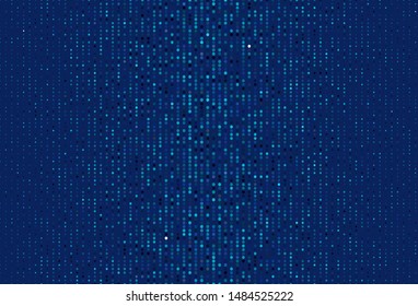 Light Blue, Green vector template with circles. Abstract illustration with colored bubbles in nature style. Design for poster, banner of websites.