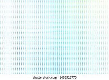 Light Blue, Green vector template with circles. Modern abstract illustration with colorful water drops. Design for your business advert.