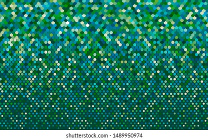 Light Blue, Green vector template with circles. Abstract illustration with colored bubbles in nature style. Pattern for beautiful websites.