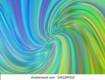 Light Blue, Green vector template with liquid shapes. A completely new color illustration in marble style. Brand new design for your ads, poster, banner.