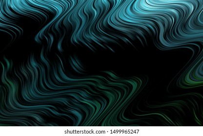 Light Blue, Green vector template with bubble shapes. Geometric illustration in marble style with gradient.  A new texture for your  ad, booklets, leaflets.