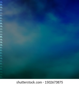 Light Blue, Green vector template with rectangles. Modern design with rectangles in abstract style. Design for your business promotion.