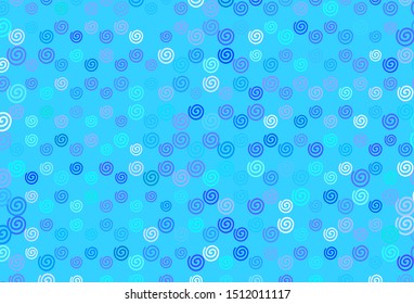 Light Blue, Green vector template with lines. Glitter abstract illustration with wry lines. Brand new design for your ads, poster, banner.