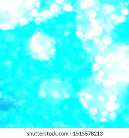 Light Blue, Green vector template with circles. Illustration with set of shining colorful abstract spheres. New template for a brand book.