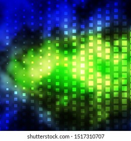 Light Blue, Green vector template with rectangles. Illustration with a set of gradient rectangles. Design for your business promotion.
