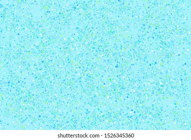 Light Blue, Green vector template with chaotic shapes. Simple colorful illustration with abstract gradient shapes. Best smart design for your business.