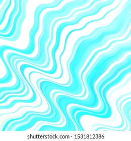 Light Blue, Green vector template with lines. Colorful illustration in abstract style with bent lines. Best design for your posters, banners.