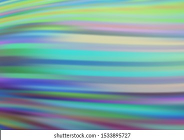 Light Blue, Green vector template with lava shapes. Colorful illustration in abstract marble style with gradient. The elegant pattern for brand book.