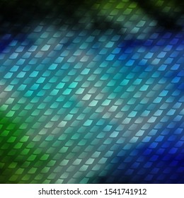 Light Blue, Green vector template with rectangles. Illustration with a set of gradient rectangles. Pattern for busines booklets, leaflets