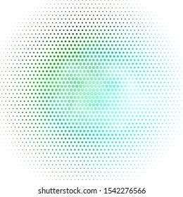 Light Blue, Green vector template with circles. Modern abstract illustration with colorful circle shapes. Pattern for booklets, leaflets.