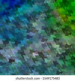Light Blue, Green vector template with rectangles. New abstract illustration with rectangular shapes. Design for your business promotion.