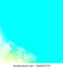 Light Blue, Green vector template in rectangles. Colorful illustration with gradient rectangles and squares. Modern template for your landing page.