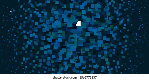 Light Blue, Green vector template in rectangles. Modern design with rectangles in abstract style. Modern template for your landing page.