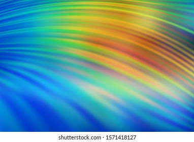 Light Blue, Green vector template with repeated sticks. Blurred decorative design in simple style with lines. Best design for your ad, poster, banner.