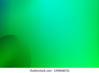 Light Blue, Green vector template with lava shapes. Geometric illustration in memphis style with gradient.  Memphis design for your web site.